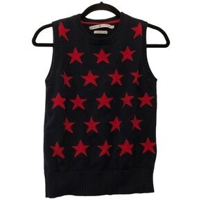 Navy & Red Stars Tommy Hilfiger Sweater Vest